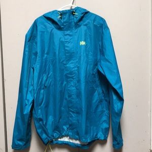 Blue Helly Hansen wind breaker